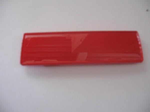 Abdeckung Fahrgestellnr., Rot